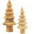 Mango Wood Christmas Trees - Set of 2