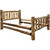 Cascade Bed with Laser Engraved Elk Design - King