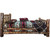 Cascade Bed with Laser Engraved Bronc Design - King