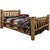Cascade Bed with Laser Engraved Elk Design - Full