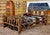 Cascade Bed with Laser Engraved Pine Tree Design - Cal. King