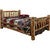 Cascade Bed with Laser Engraved Pine Tree Design - Full