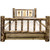Cascade Storage Bed with Laser Engraved Elk Design - King