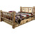 Cascade Storage Bed with Laser Engraved Bronc Design - Full