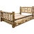 Cascade Storage Bed with Laser Engraved Pine Tree Design - Twin