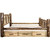 Cascade Storage Bed with Laser Engraved Elk Design - Cal. King