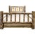 Cascade Storage Bed with Laser Engraved Moose Design - Full