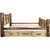 Cascade Storage Bed with Laser Engraved Pine Tree Design - Full