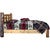 Cascade Platform Bed with Laser Engraved Bronc Design - Twin
