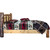 Cascade Platform Bed with Laser Engraved Moose Design - Twin