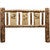 Cascade Headboard with Laser Engraved Bear Design - Twin