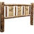 Cascade Headboard with Laser Engraved Bear Design - Full