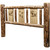 Cascade Headboard with Laser Engraved Bear Design - King