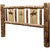 Cascade Headboard with Laser Engraved Bronc Design - King