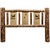 Cascade Headboard with Laser Engraved Elk Design - Full