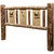 Cascade Headboard with Laser Engraved Elk Design - Queen
