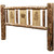 Cascade Headboard with Laser Engraved Pine Tree Design - Twin