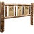 Cascade Headboard with Laser Engraved Moose Design - Queen