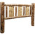 Cascade Headboard with Laser Engraved Wolf Design - Cal. King