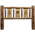 Cascade Headboard with Laser Engraved Pine Tree Design - Full