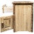 Cascade End Table with Drawer & Door - Right Hinged
