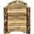 Cascade Magazine Rack - Pine Tree