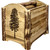 Cascade Magazine Rack - Pine Tree
