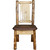Cascade Side Chair with Saddle Upholstered Seat - Pine Tree