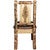 Cascade Side Chair with Saddle Upholstered Seat - Pine Tree