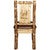 Cascade Side Chair with Saddle Upholstered Seat - Elk