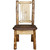 Cascade Side Chair with Saddle Upholstered Seat - Bronc