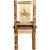 Cascade Side Chair with Saddle Upholstered Seat - Bronc