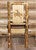 Cascade Side Chair with Saddle Upholstered Seat - Bronc