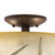 Antler Lodge Flush Mount Light