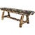 Cascade 5 Foot Upholstered Plank Style Bench - Woodland