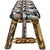 Cascade 5 Foot Upholstered Plank Style Bench - Woodland