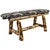 Cascade 45 Inch Upholstered Plank Style Bench - Woodland