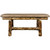 Cascade 45 Inch Upholstered Plank Style Bench - Buckskin