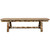 Cascade 6 Foot Upholstered Plank Style Bench - Buckskin