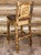 Cascade Barstool with Saddle Upholstery and Back - Bear