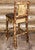 Cascade Barstool with Saddle Upholstery and Back - Wolf