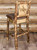 Cascade Barstool with Saddle Upholstery and Back - Bronc