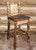 Cascade Barstool with Saddle Upholstery and Back - Pine Tree