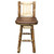 Cascade Barstool with Saddle Upholstery and Back