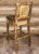 Cascade Counter Stool with Saddle Upholstery and Back - Bear