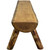 Cascade Half Log Bench with Stain Finish - 6 Foot