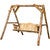 Cascade Lawn Swing with Stained Finish