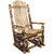 Cascade Glider Rocker with Stained Finish