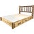 Cascade Platform Storage Bed - King