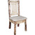 Cascade Captain's Chair with Upholstered Seat - Buckskin